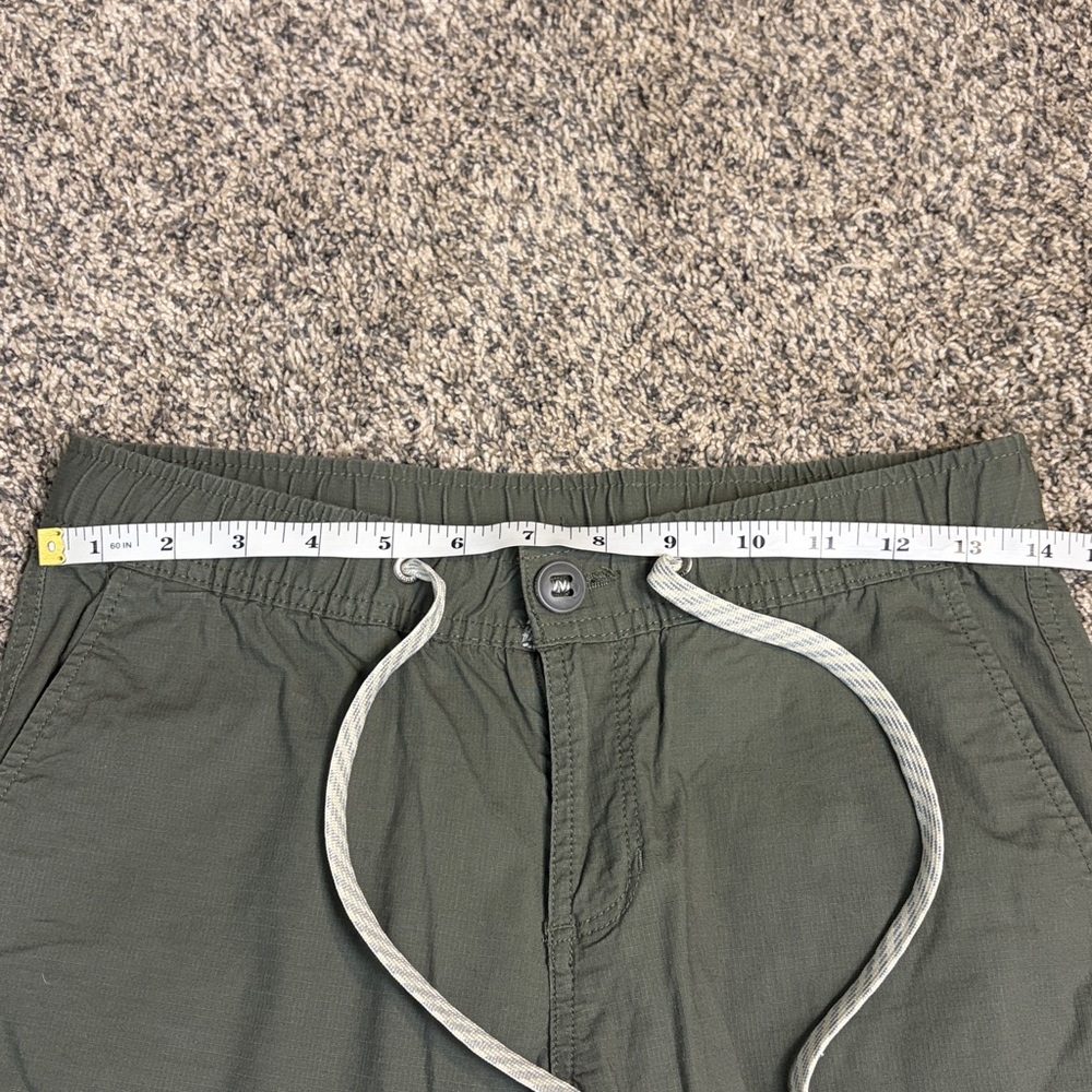 Vuori Ripstop Pants Women’s Size XS Olive Green Cargo Pocket Drawstring VW401 - Picture 8 of 10